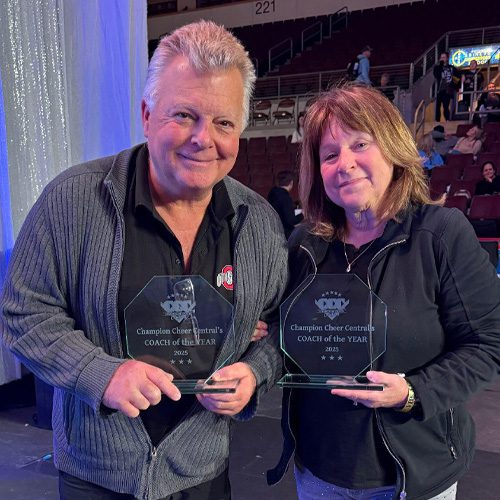 Cheer-Coaches-of-the-Year-Dawna-and-Russ-Coleman 2025 Cheer Coaches of the Year-Dawna and Russ Coleman