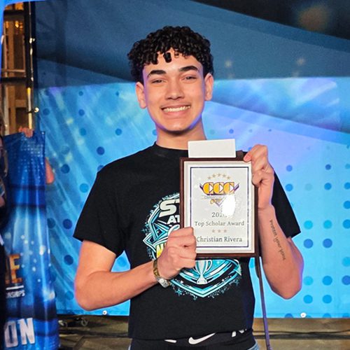 CCC Scholarship Award Winner 2026 - Christian Rivera